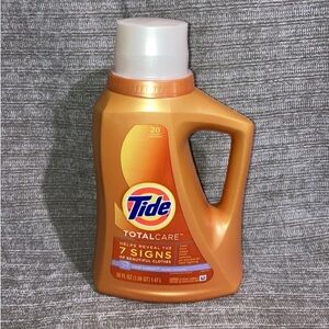 Tide Total Care Cool Cotton Laundry Detergent Cool Cotton 20 Loads 50oz New Rare